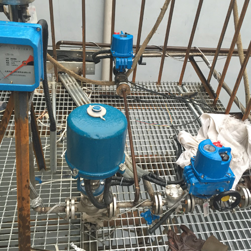 常州电动执行器案例